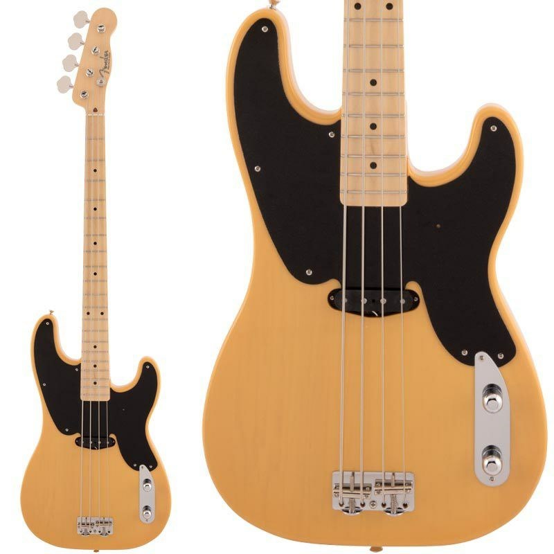 【入荷待ち、ご予約受付中】Traditional Original 50s Precision Bass (Butterscotch Blonde) Fender Made in Japan (新品)