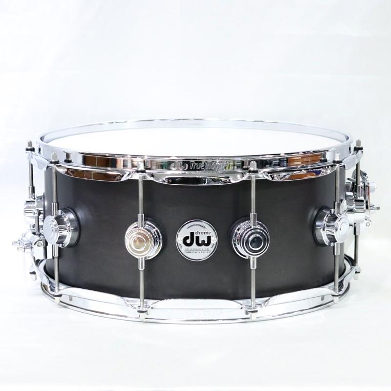DRSO0614SSC107 [Collector's Pure Maple Snare Drum Standard Shell 14''&times;6'' - Ebony Satin Oil] dw (新品)｜イケベ楽器ショップ