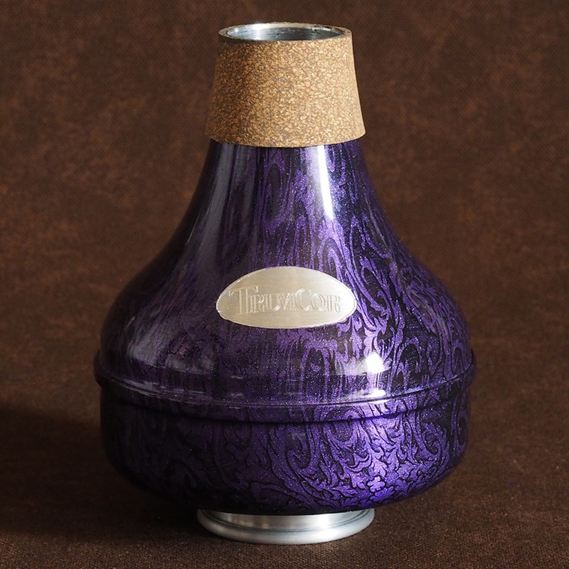 【大決算セール】トランコア / 《Doc-Ouflage》 Zinger DCZ-036 (Black Demask on Metallic Purple) ワウワウ トランペット用 ミュート TrumCor (新品)|イケベ楽器ショップ