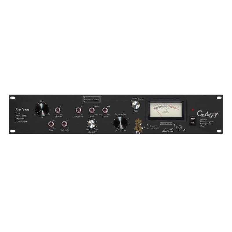 【受注生産品:2~3週間程度】 Tube Microphone Amplifier Optical Compressor - Platform - (オズデザイン)(マイクプリアンプ) oz design (新品)