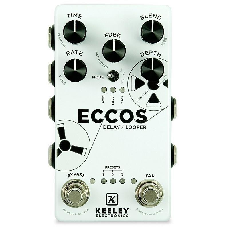翌日配達 ECCOS V2 DELAY/LOOPER（キーリー）テープエコー　ルーパー keeley (新品)