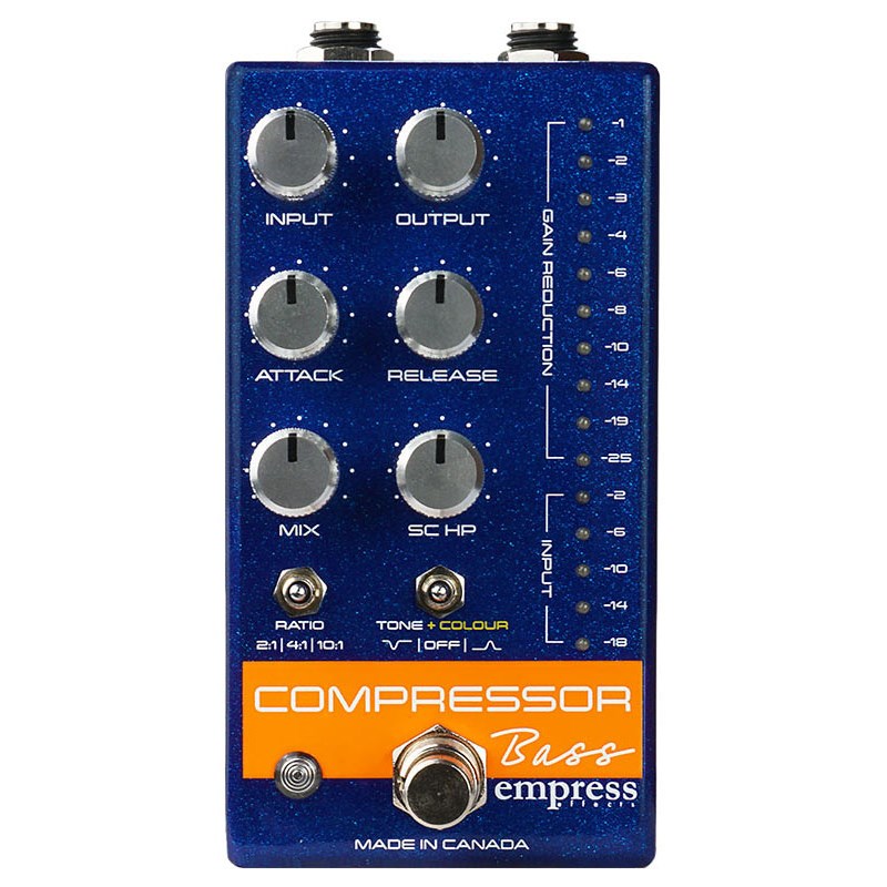 ベース ASHDOWN Dual Band Compression Ashdown Triple Shot Multi-Band Blendable Overdrive Pedal