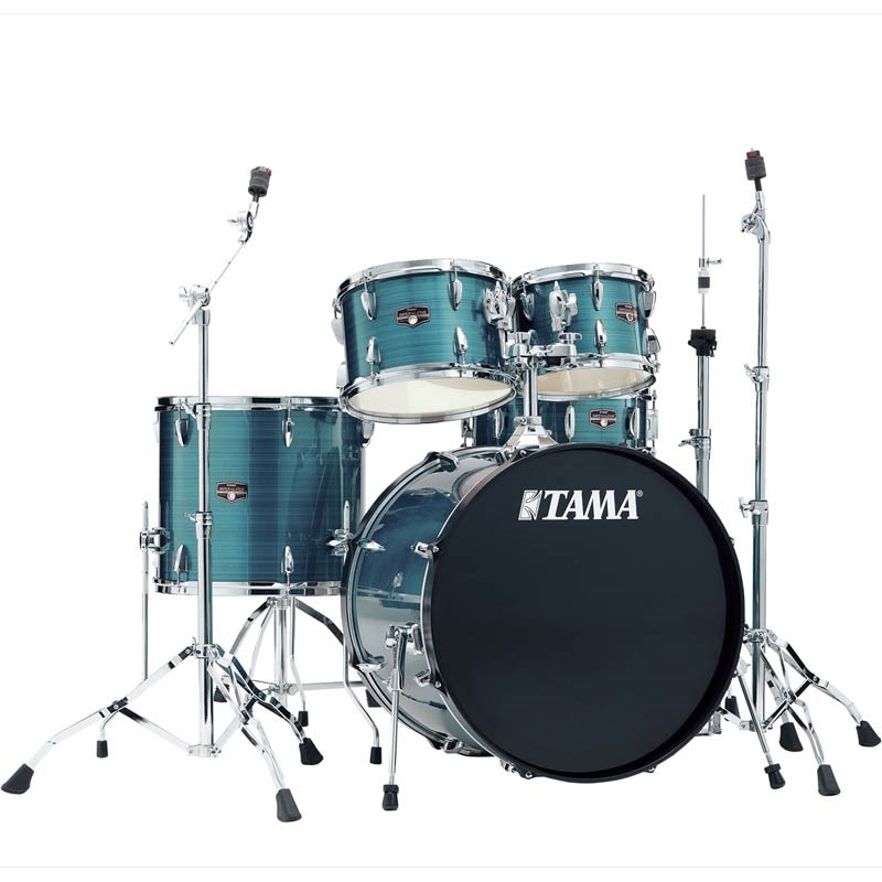 IP52H6-HLB [Imperialstar 22 バスドラムキット / シンバル無し / ヘアライン・ブルー] TAMA (新品)｜イケベ楽器ショップ