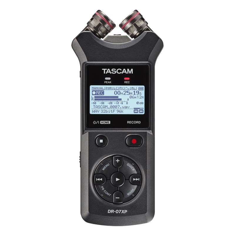 TASCAM DR-40X リニアPCMレコーダー TASCAM DR-05X / DR-07X / DR-40X | レコーダーに配信用のUSB