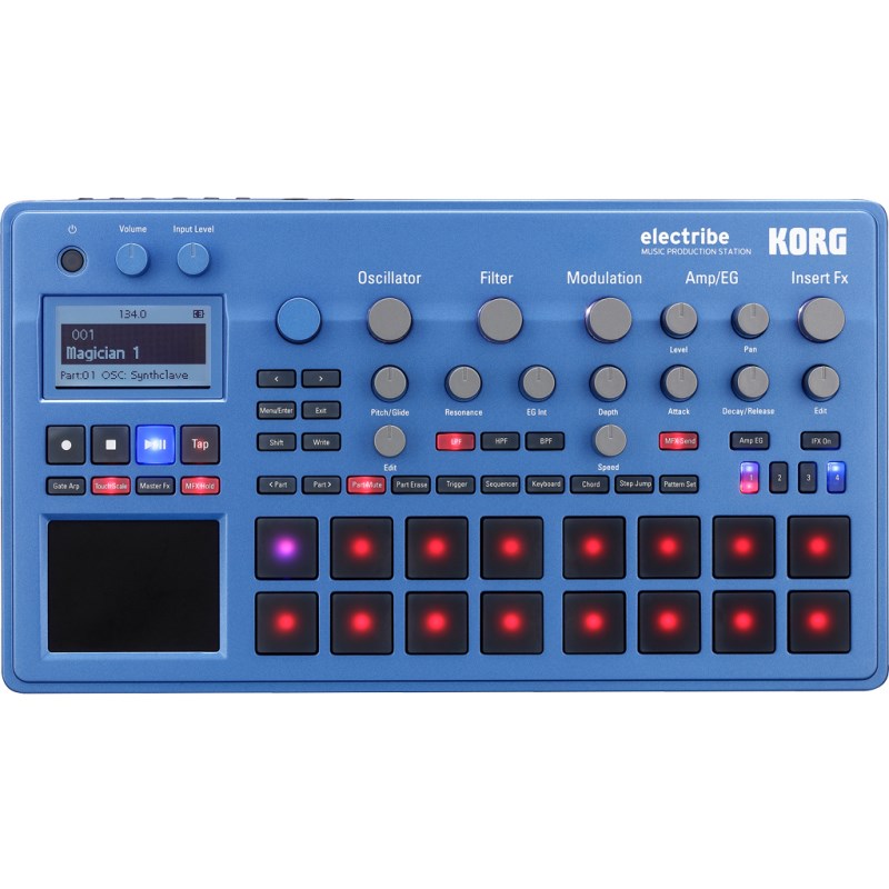 翌日配達 ELECTRIBE2-BL 【リズムマシン / シンセサイザー】 KORG (新品)