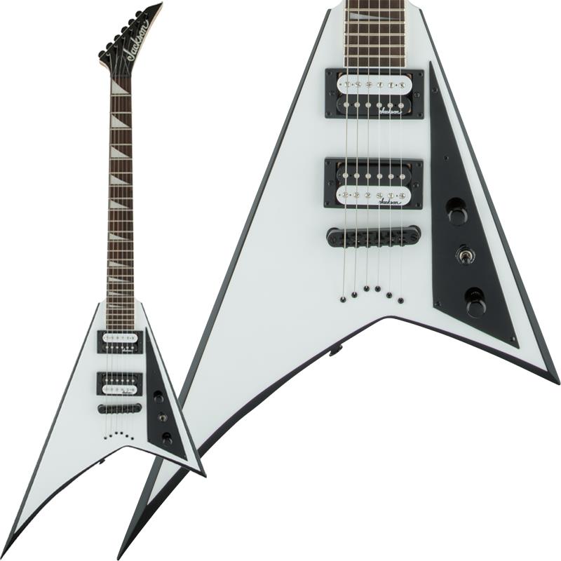 JS Series Rhoads JS32T (White with Black Bevels) Jackson (新品)