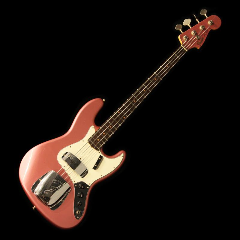 1964 Jazz Bass (Burgundy Mist Metallic / Journeyman Relic)【Fender ロゴ入りキャンピングチェアプレゼント】 Fender Custom Shop (新品)|イケベ楽器ショップ
