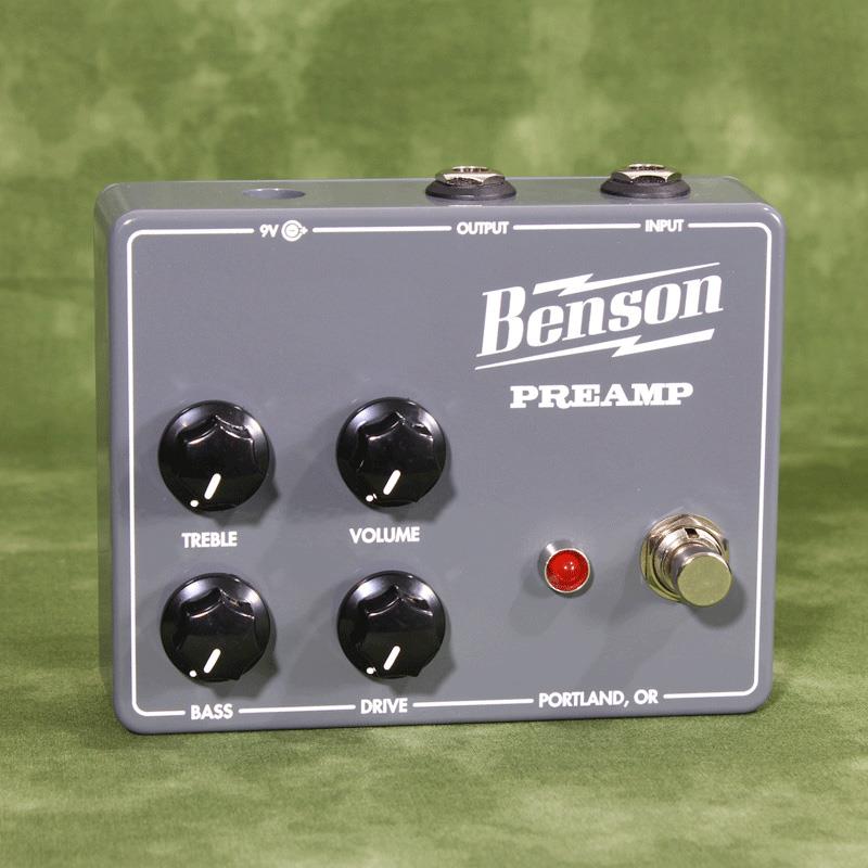 楽天市場】Benson Amps Preamp Pedal 新品 オーバードライブ[ベンソン