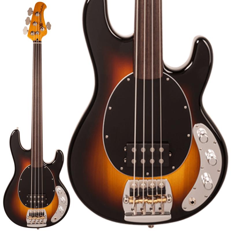 PINO PALLADINO StingRay Bass (79 Burst / Fretless) MUSICMAN (新品)｜イケベ楽器ショップ