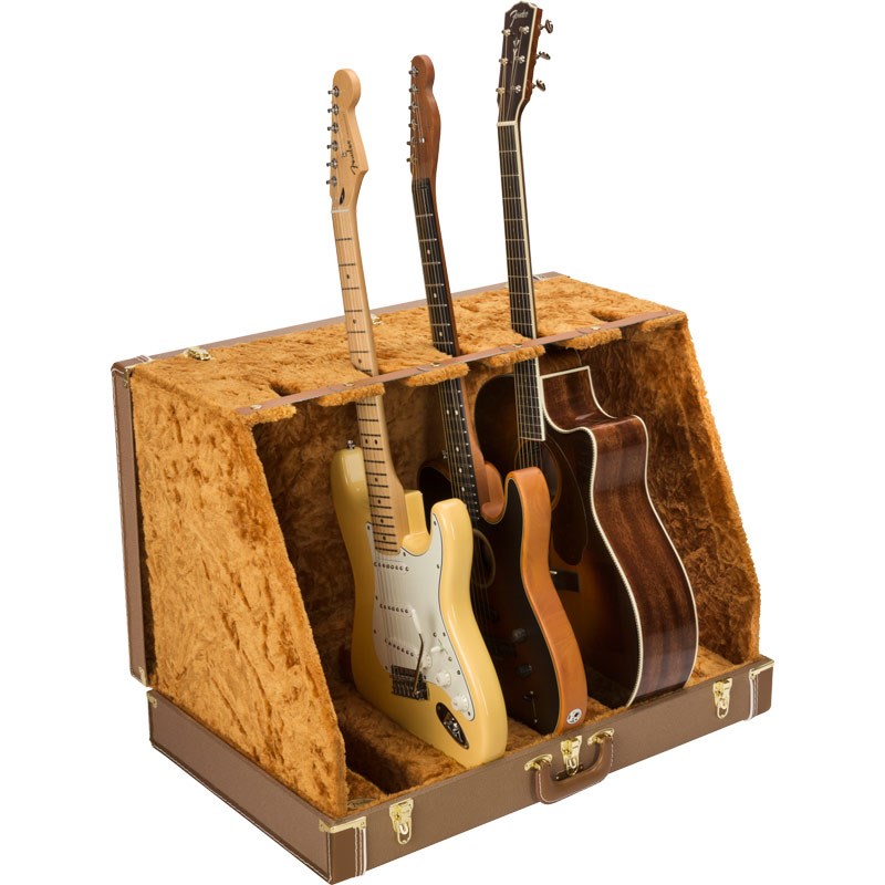 【大決算セール】 FENDER(R) CLASSIC SERIES CASE STAND 5 GUITAR (BROWN) (#0991015522) Fender USA (新品)｜イケベ楽器ショップ
