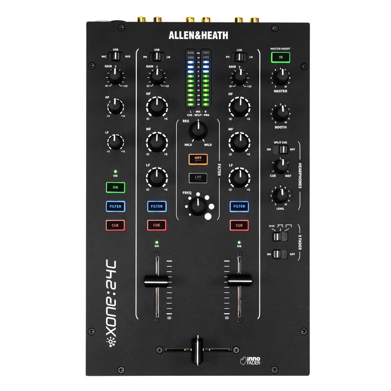 翌日配達 Xone:24C (USB-Cオーディオインターフェース内蔵DJミキサー)(アレンアンドヒース) ALLEN&HEATH (新品)