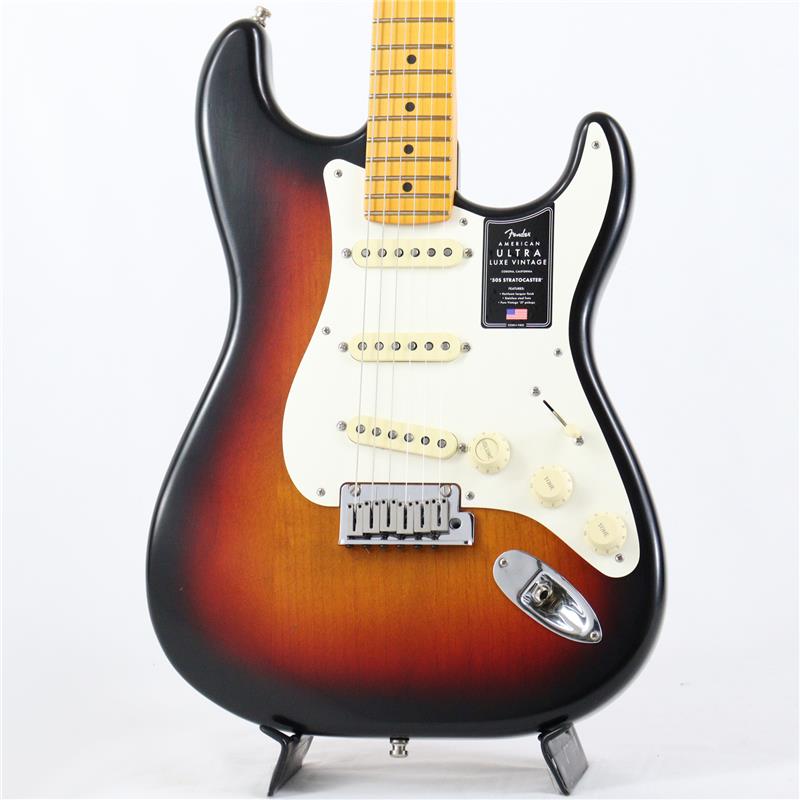 American Ultra Luxe Vintage '50s Stratocaster (3-Color Sunburst/Maple) Fender USA (新品)