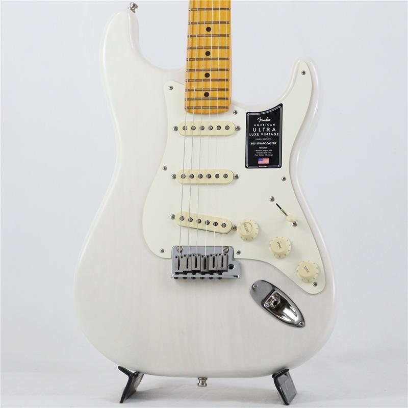 American Ultra Luxe Vintage '50s Stratocaster (White Blonde/Maple) Fender USA (新品)