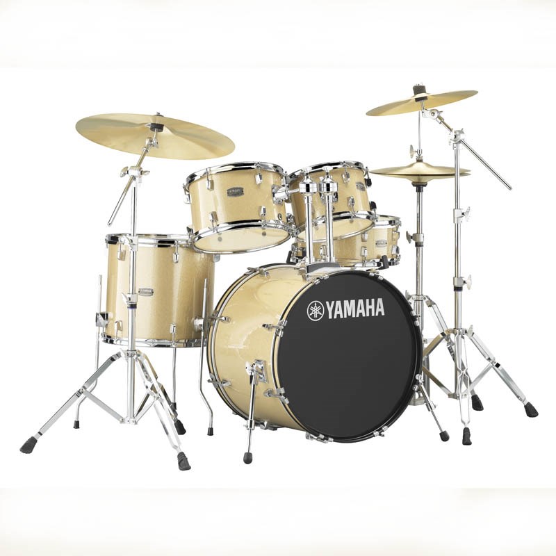 RDP0F5STD CPG [RYDEEN スタンダードセット / 20インチバスドラム / シェル + ハードウェア + スツール + ジルジャンシンバルセット / カラー：シャンパングリッター] YAMAHA (新品)｜イケベ楽器ショップ