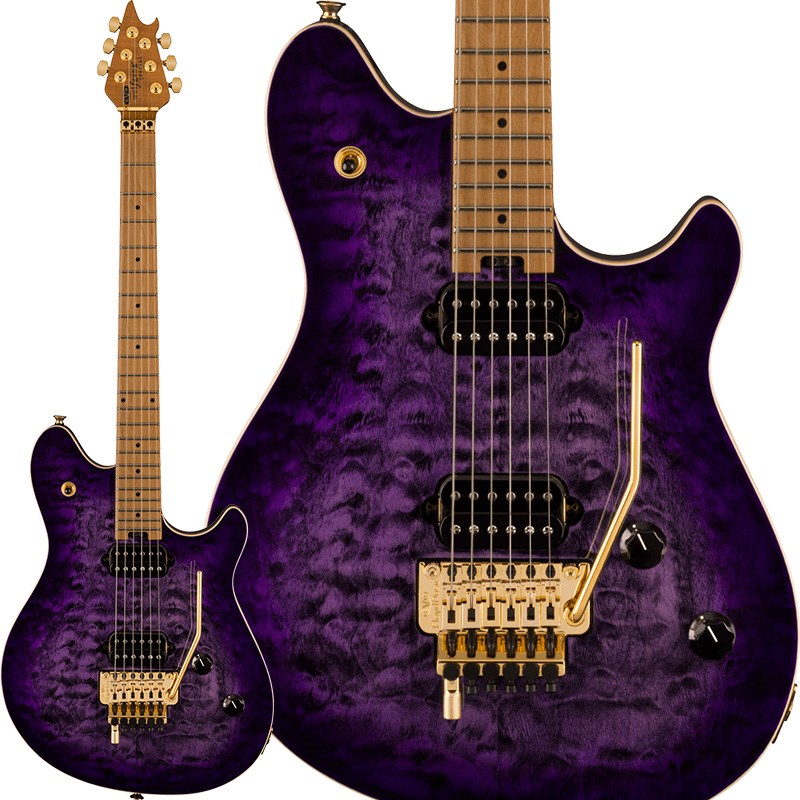 Wolfgang Special QM (Purple Burst/Baked Maple) EVH (新品)