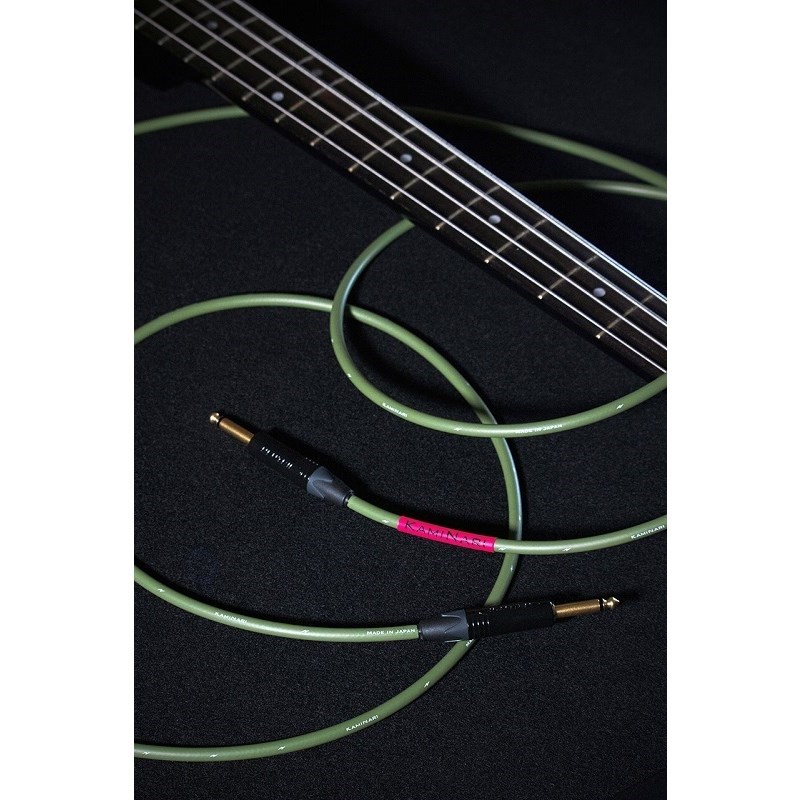 Electric Bass Cable K-BC2-10SS [エレクトリックベース専用ケーブル] (10M/SS) 【初回限定で特製ポーチ付属】 KAMINARI (新品)