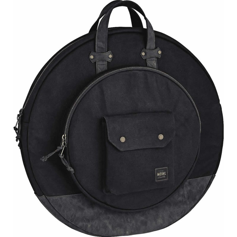 WAXED CANVAS COLLECTION CYMBAL BAG / Black [MWC22BK] MEINL (新品)｜イケベ楽器ショップ