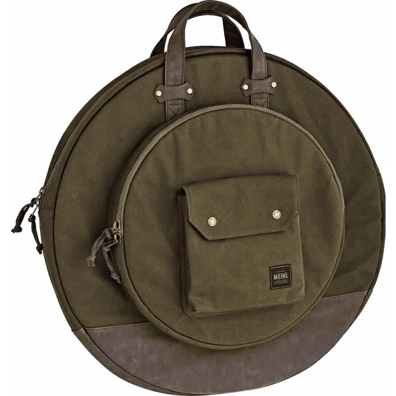 WAXED CANVAS COLLECTION CYMBAL BAG / Forest Green [MWC22GR] MEINL (新品)｜イケベ楽器ショップ