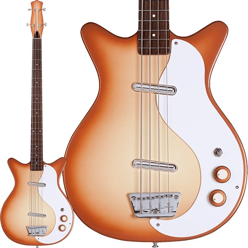59DC LONG SCALE BASS Copper Burst Danelectro (新品)