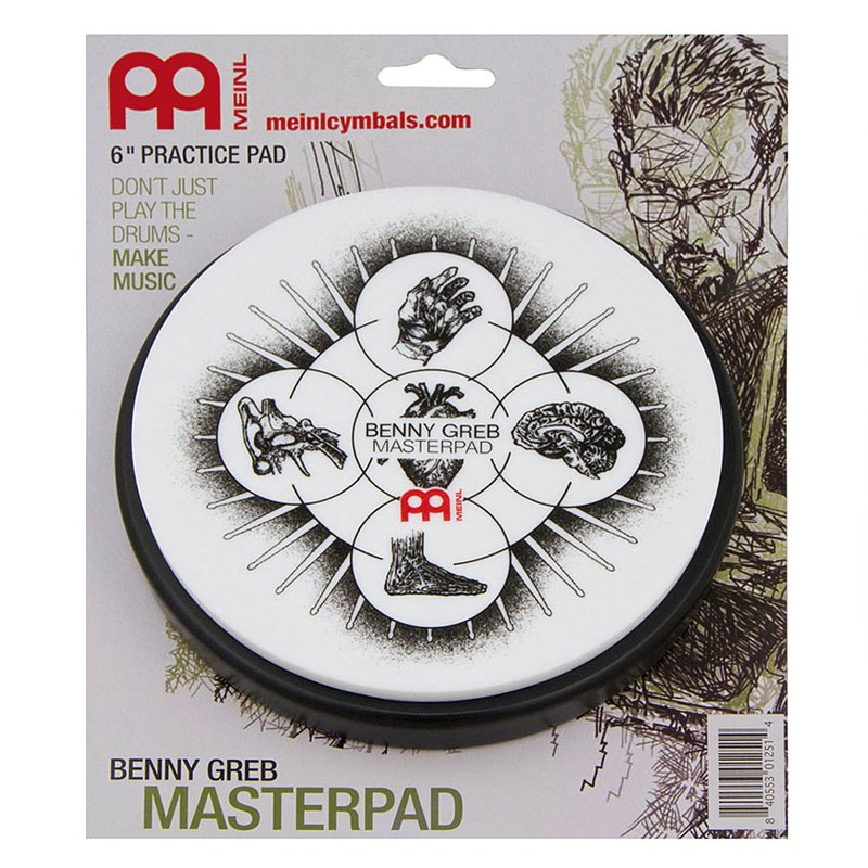 MPP-6-BG [Benny Greb Artist Series Practice Pad / 6 Pocket Size] MEINL (新品)