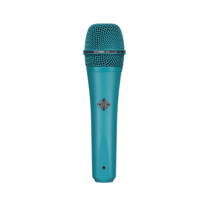 M80 Turquoise(ダイナミックハンドヘルドマイク)(テレフンケン)(ターコイズ) TELEFUNKEN (新品)｜イケベ楽器ショップ