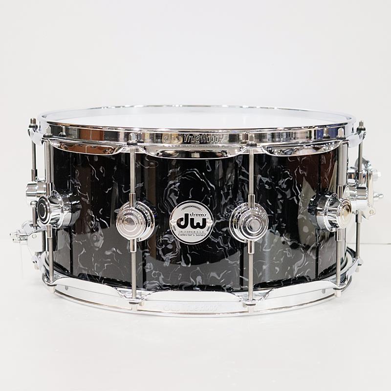 DRM16514SSC033 [Collector's Maple/Mahogany Snare Drum 14''×6.5''　- Black Velvet Finish Ply]【数量限定特価品】 dw (アウトレット 美品)