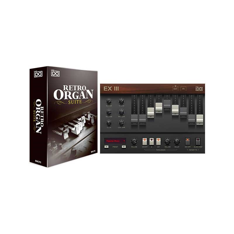 Retro Organ Suite v1.5 (代引不可)(オンライン納品) UVI (新品)