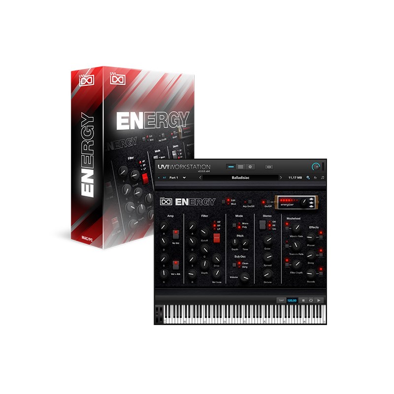 ENERGY (代引不可)(オンライン納品) UVI (新品)｜イケベ楽器ショップ