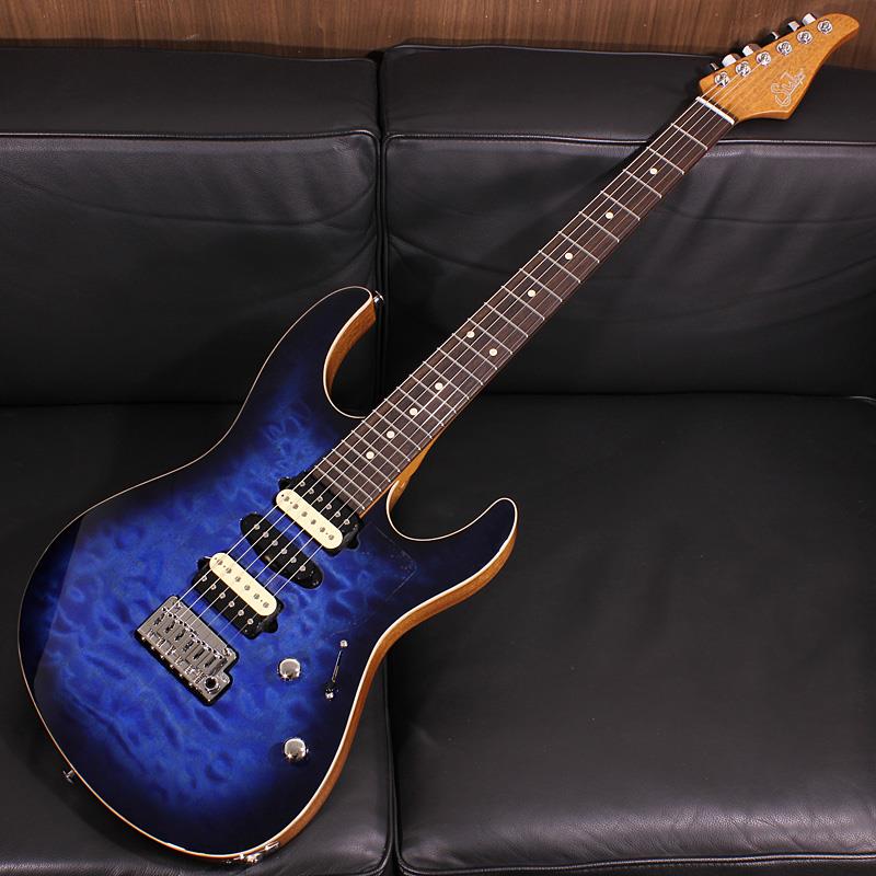 Modern Quilt Maple Top Trans Whale Blue Burst SN. 87426 Suhr Guitars (新品)|イケベ楽器ショップ