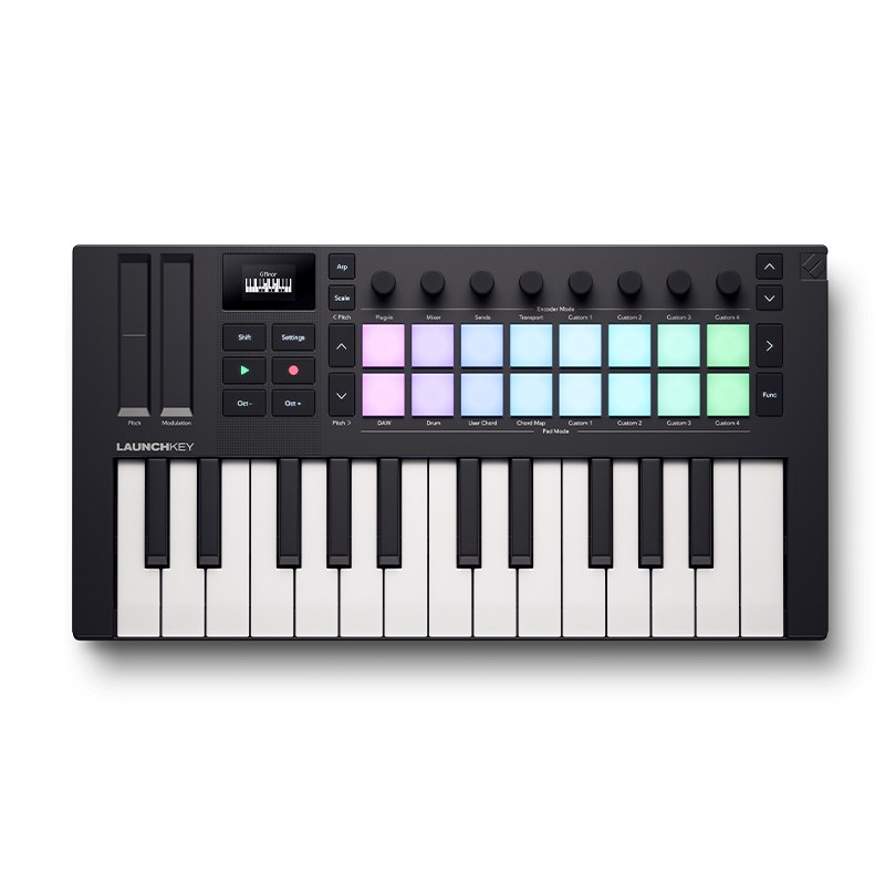 Launchkey 37鍵 MIDIキーボード novationの新たなMIDIキーボードLAUNCHKEY37 MK3をご紹介いたし