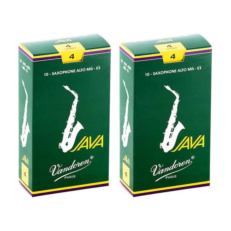 【2個セット】《硬さ：4》アルトサックス用リード バンドレン JAVA【宅配便発送】【正規輸入品】 VANDOREN (新品) 7,880円