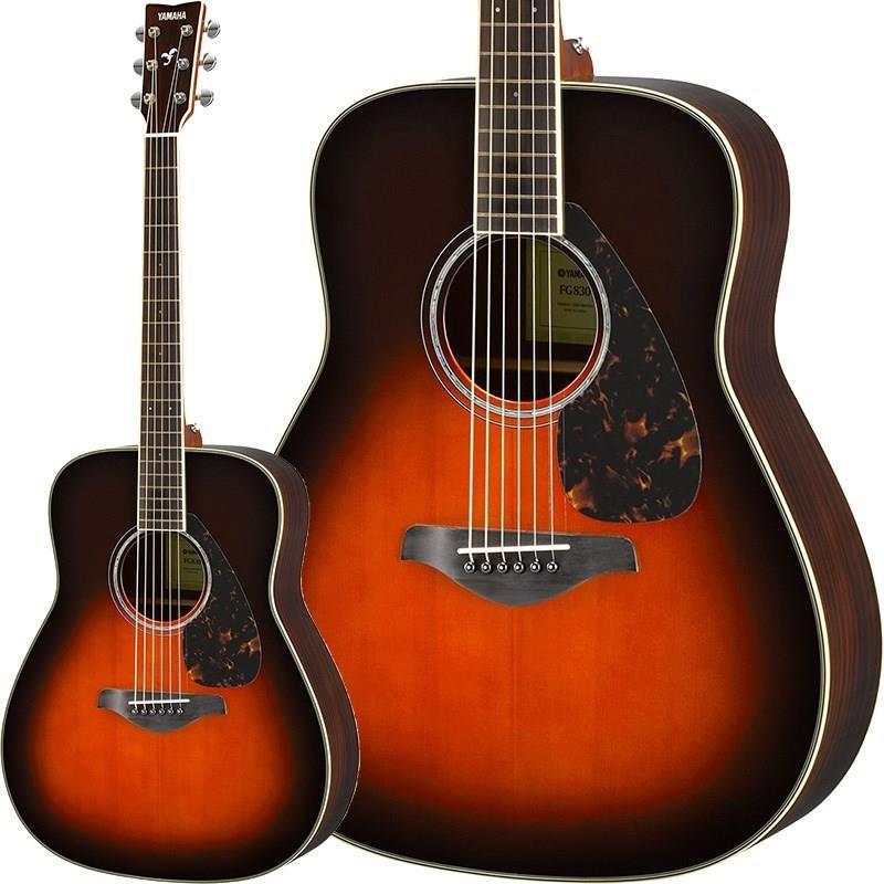 【新生活応援！お得なアクセサリー10点セット付き！】FG830 (Tobacco Brown Sunburst) ヤマハ YAMAHA (新品) 26,455円