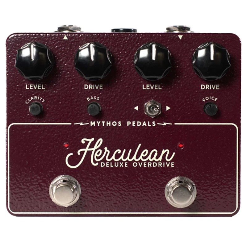 Herculean Deluxe（ミソスペダル）オーバードライブ Mythos Pedals (新品)