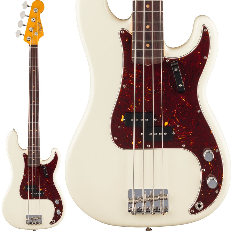 American Vintage II 1960 Precision Bass (Olympic White/Rosewood) Fender USA (新品)｜イケベ楽器ショップ 196,900円