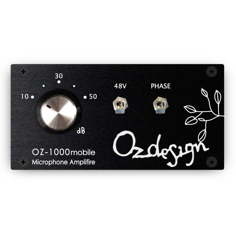 【受注生産品:2~3週間程度】 OZ-1000 mobile Mic Pre Amplifier 【In out Lundahl】 (オズデザイン)(マイクプリアンプ) oz design (新品)|イケベ楽器ショップ