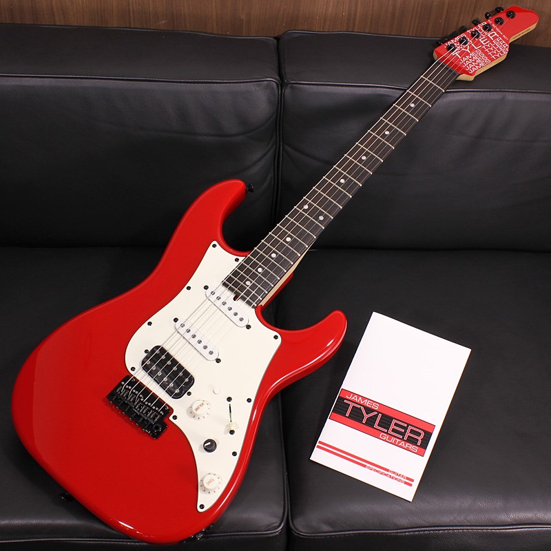 Studio Elite HD Italian Supercar Red w/Matching Head Stock Swamp Ash Body SN.22398 JAMES TYLER (新品)