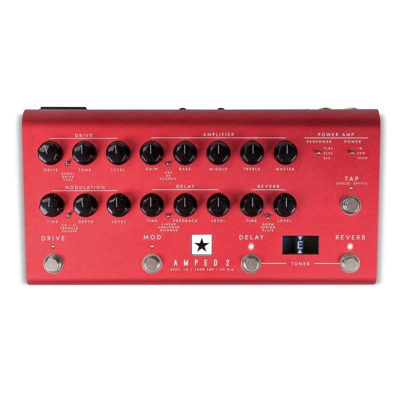【WEB限定在庫処分セール】 Dept.10 AMPED2(ブラックスター) Blackstar (アウトレット 美品)|イケベ楽器ショップ