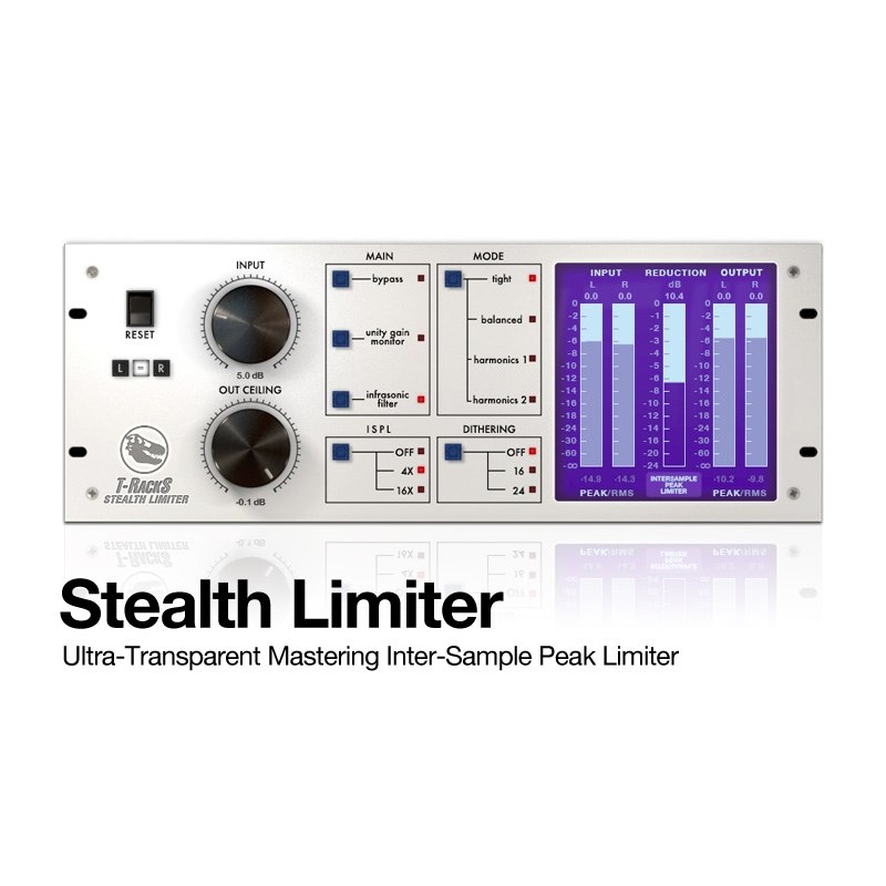 T-RackS Stealth Limiter (代引不可)(オンライン納品) IK Multimedia (新品)