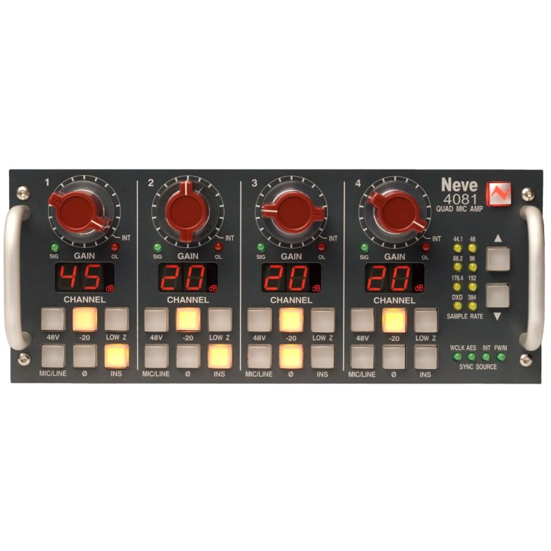 4081 Quad Mic Preamp (エーエムエスニーヴ)(4chマイクプリアンプ) AMS Neve (新品)