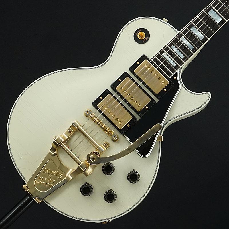 USED 中古 Murphy Lab 1957 Les Paul Custom Reissue 3-Pickup w/Bigsby Ultra Light Aged (Polaris White) 【SN.7 4819】 Gibson (ユーズド やや使用感あり) 412,182円