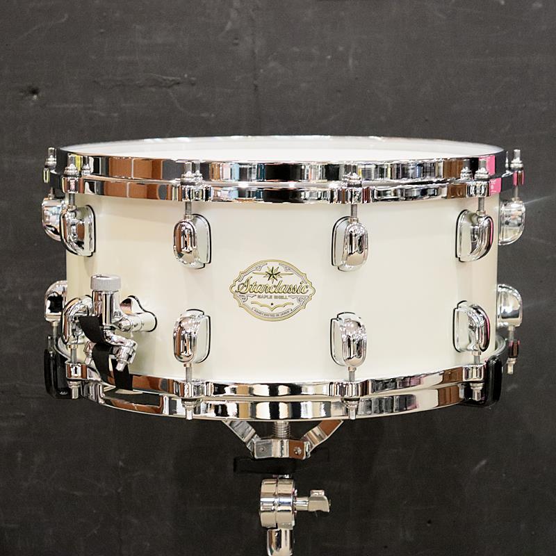 SMS465T-SPW [Starclassic Maple 14''&times;6.5'' - Satin Pearl White] TAMA (新品)｜イケベ楽器ショップ