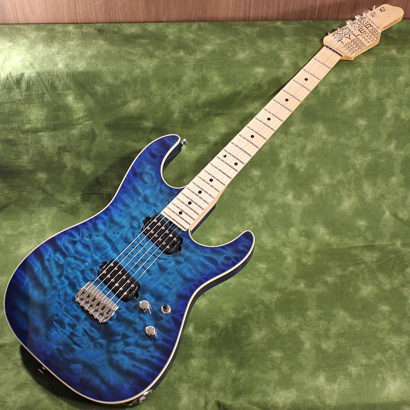 USED 中古 Studio Elite HD-P Quilted Maple Top Transparent Blue Burst SN.22304 JAMES TYLER (ユーズド やや使用感あり)|イケベ楽器ショップ