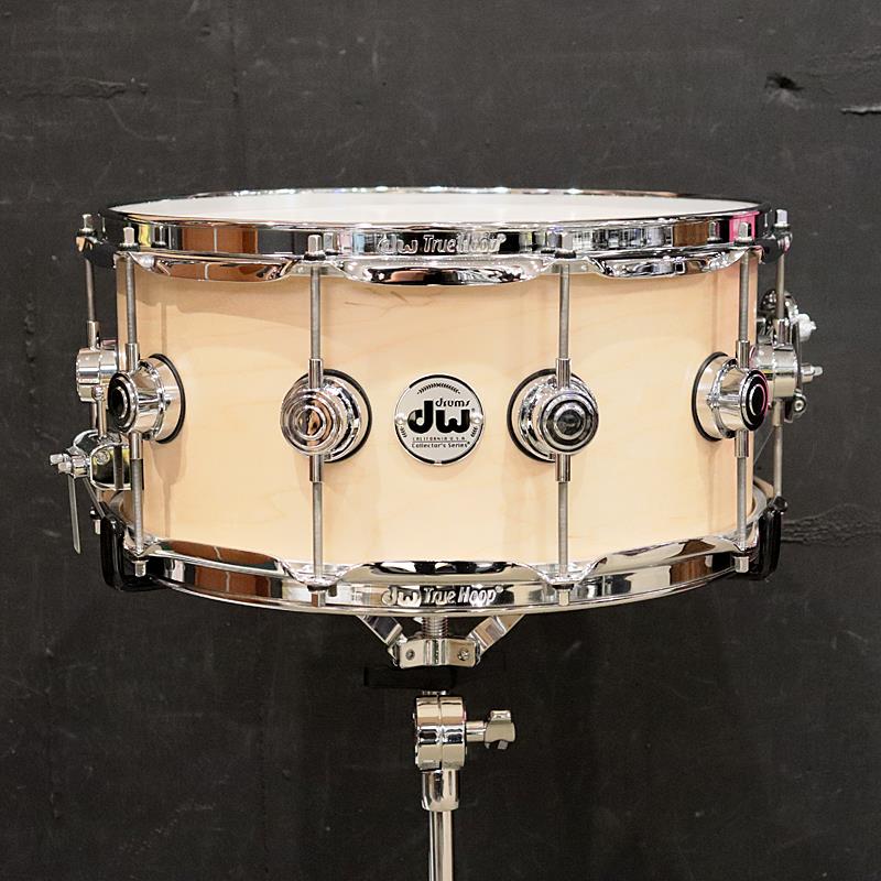 DRSO6514SSC101 [Collector's Pure Maple Snare Drum Standard Shell 14''&times;6.5'' - Natural Satin Oil] dw (新品)｜イケベ楽器ショップ