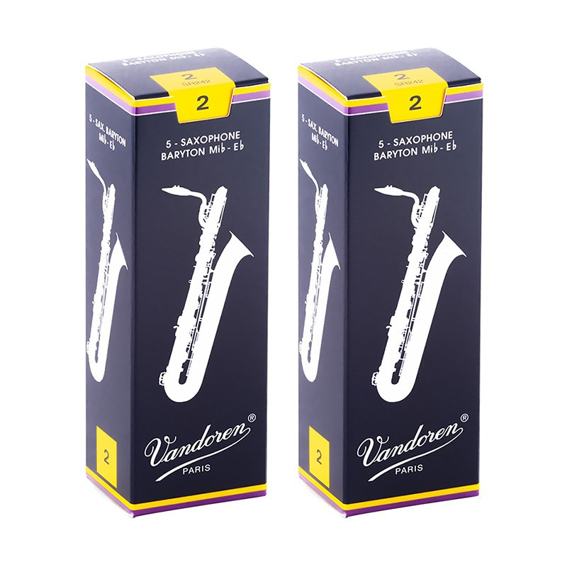 キヨちゃんさん用　バンドーレン　バリトンサックスリード ３番 ２箱 楽天市場】バリトンサックス リード バンドレン (送料込) 厚さ