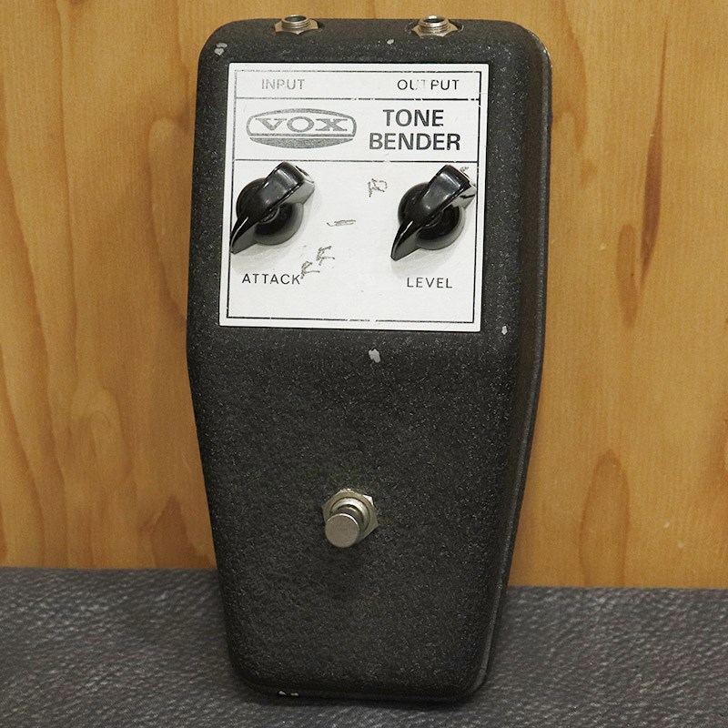 VINTAGE V828 Tone Bender Black Case & Silver Panel late60's VOX (ヴィンテージ やや使用感あり)
