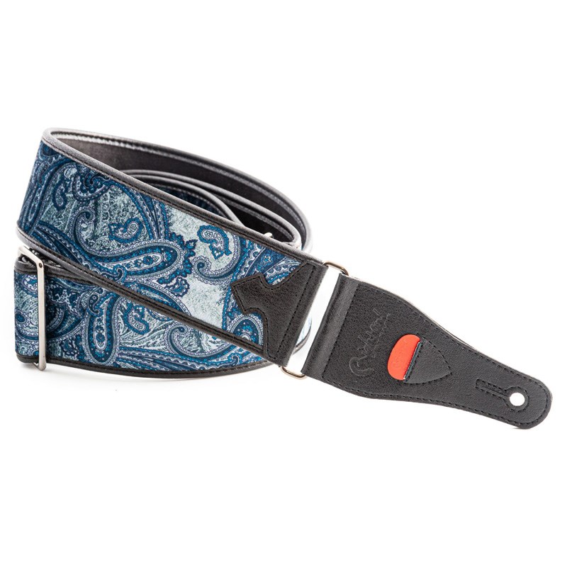 【お取り寄せ商品】T-PAISLEY VELVET Blue RIGHTON STRAPS (新品)|イケベ楽器ショップ