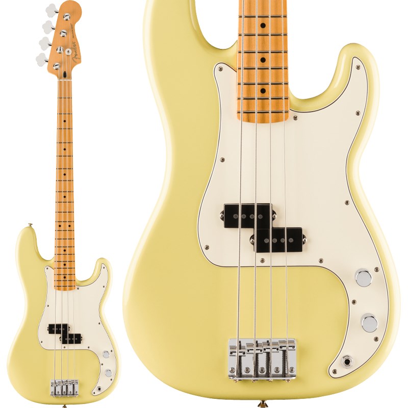 Player II Precision Bass (Hialeah Yellow/Maple) Fender MEX (新品)|イケベ楽器ショップ