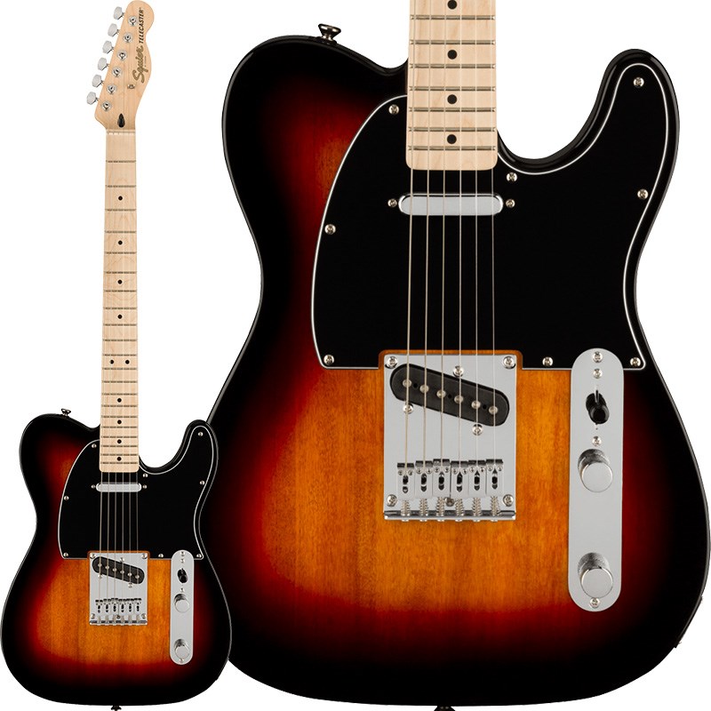 翌日配達 Affinity Series Telecaster (3-Color Sunburst/Maple) Squier by Fender (新品)｜イケベ楽器ショップ