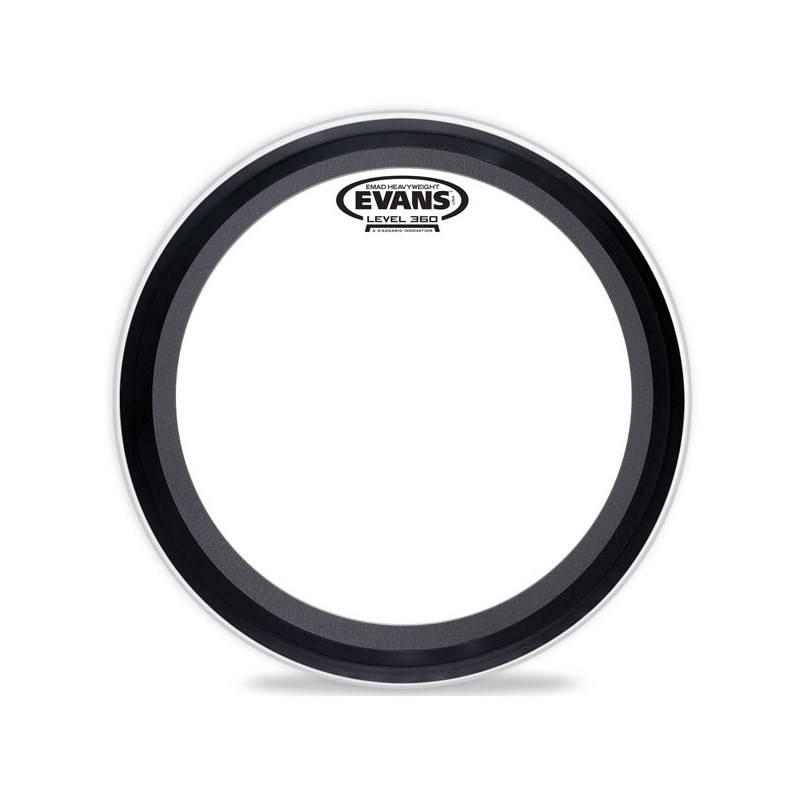 BD22EMADHW[EMAD Heavyweight 22 / Bass Drum]【2ply ， 10mil + 10mil + EMAD with patch】 EVANS (新品)｜イケベ楽器ショップ