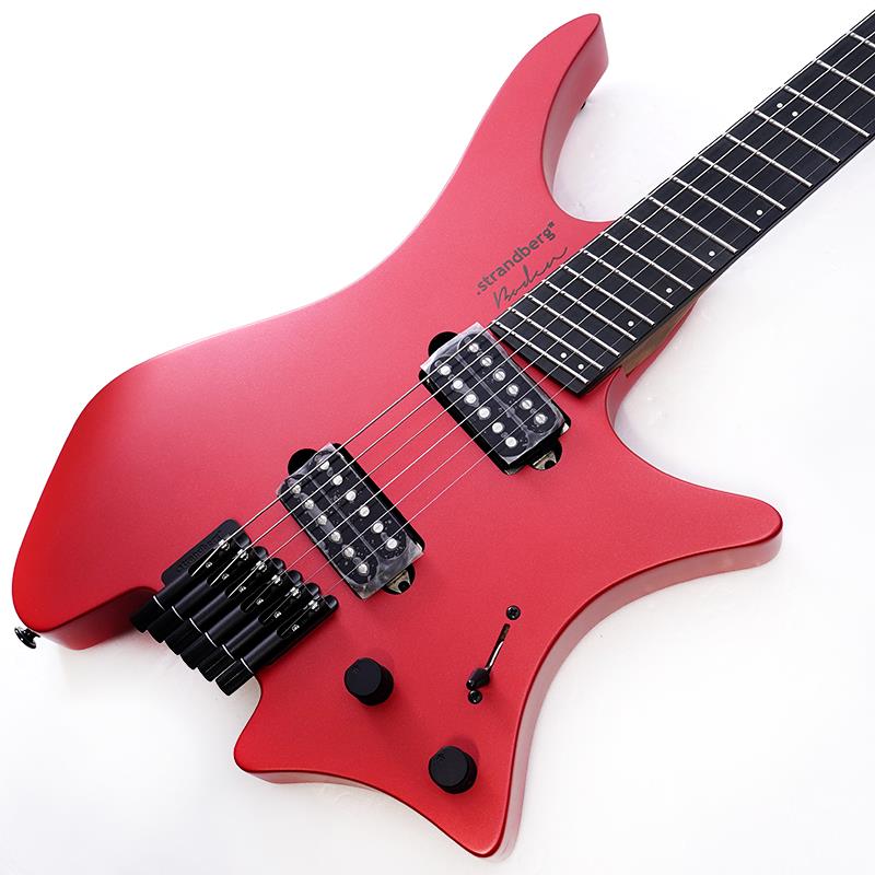 Boden Metal NX 6 (Blood Red) 【B級特価】 Strandberg (アウトレット 並品)｜イケベ楽器ショップ